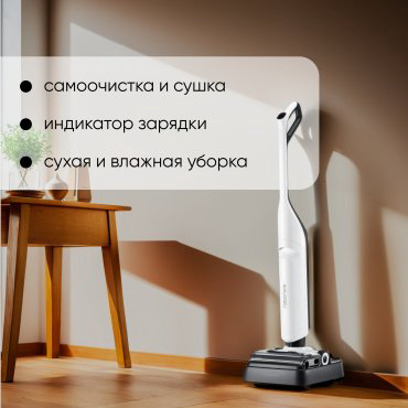 Пылесос Roborock Flexi Pro белый купить,NaN