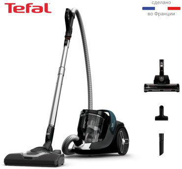 Пылесос Tefal X-Trem Cyclonic Effitech TW7C71EA черный, зеленый - ForteMarket Пылесос Tefal X-Trem Cyclonic Effitech TW7C71EA черный, зеленый купить,169990