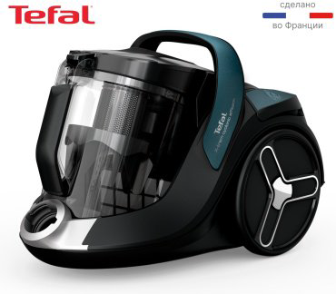 Пылесос Tefal X-Trem Cyclonic Effitech TW7C71EA черный, зеленый - ForteMarket Пылесос Tefal X-Trem Cyclonic Effitech TW7C71EA черный, зеленый купить,169990