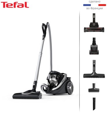Пылесос Tefal Silence Force Cyclonic Effitech TW7976EA черный - ForteMarket Пылесос Tefal Silence Force Cyclonic Effitech TW7976EA черный купить,0