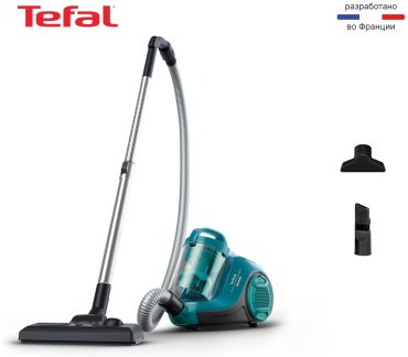 Пылесос Tefal Swift Power Cyclonic TW2922EA синий
