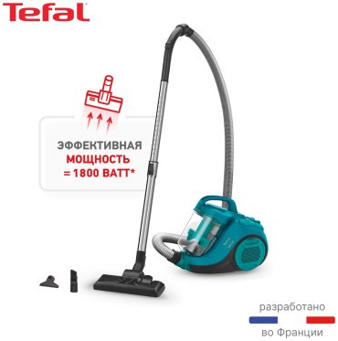 Пылесос Tefal Swift Power Cyclonic TW2922EA синий