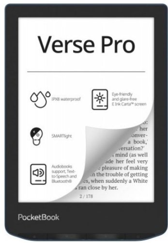 Электронная книга POCKET BOOK 634 Verse Pro черный