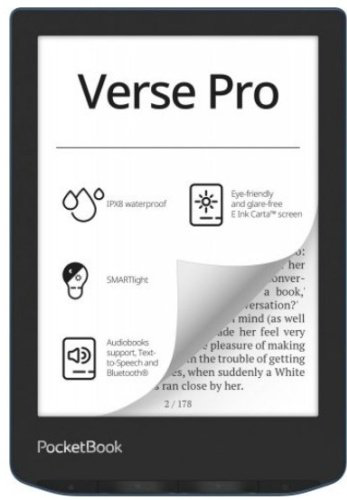Электронная книга POCKET BOOK 634 Verse Pro черный