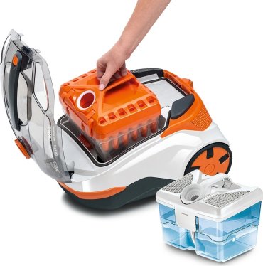 Пылесос Thomas DryBOX & AquaBOX Cat & Dog оранжевый, черный, белый