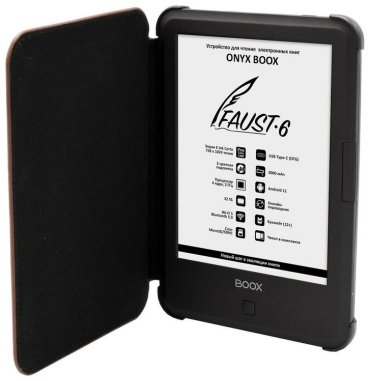 Электронная книга ONYX BOOX Faust 6 черный - ForteMarket Электронная книга ONYX BOOX Faust 6 черный купить,0