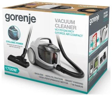 Пылесос Gorenje VC1701GACWCY белый