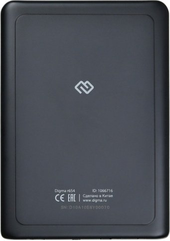 Электронная книга Digma r654 черный купить,0