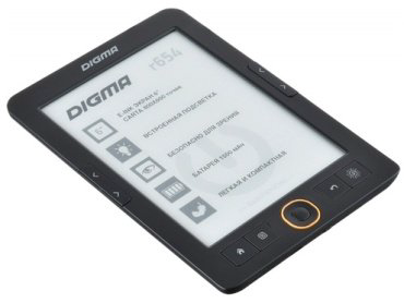 Электронная книга Digma r654 черный купить,NaN