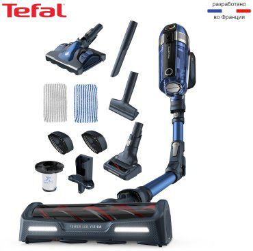 Пылесос Tefal X-Force Flex 11.60 TY9890WO синий купить,NaN