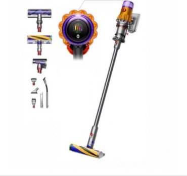 Пылесос Dyson V12 Detect Slim Absolute фиолетовый, серебристый