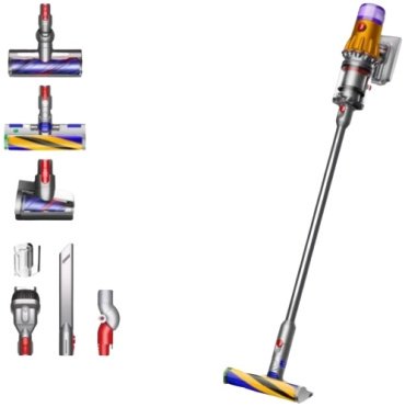 Пылесос Dyson V12 Detect Slim Absolute фиолетовый, серебристый