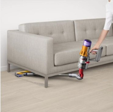 Пылесос Dyson V12 Detect Slim Absolute фиолетовый, серебристый купить,490000