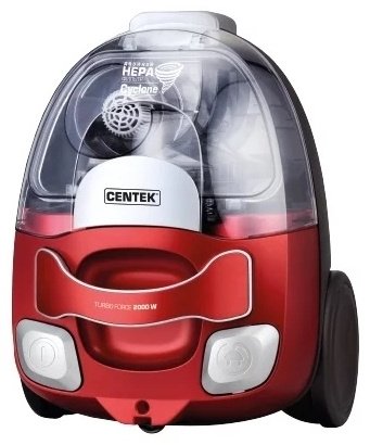 Пылесос CENTEK CT-2535 черный, красный купить,0