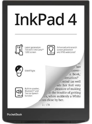 Электронная книга POCKET BOOK PB743G-U-CIS серебристый