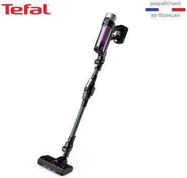 Пылесос Tefal X-Force Flex 9.60 Allergy TY2038WO черный, фиолетовый купить,NaN