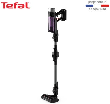 Пылесос Tefal X-Force Flex 9.60 Allergy TY2038WO черный, фиолетовый купить,0