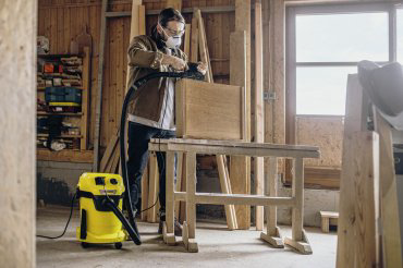 Пылесос Karcher WD 3 P S V-17/4/20 желтый, стальной купить,NaN