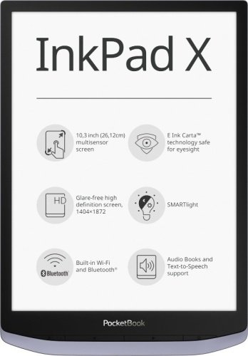 Электронная книга POCKET BOOK 1040 InkPad X серый