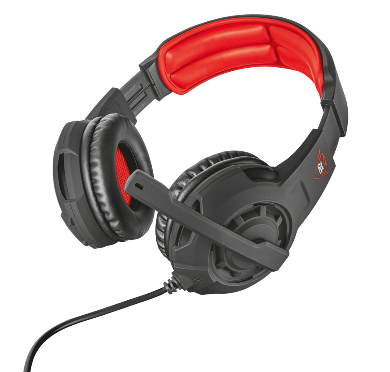 Наушники Trust GXT 310 черно-красные