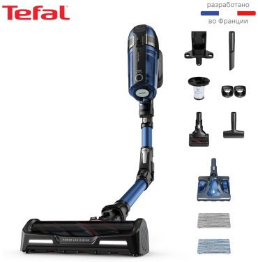 Пылесос Tefal X-Force Flex 12.60 Aqua TY98C0WO синий - ForteMarket Пылесос Tefal X-Force Flex 12.60 Aqua TY98C0WO синий купить,229990