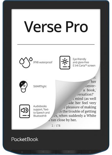 Электронная книга POCKET BOOK PB634-A-CIS azure синий купить,NaN