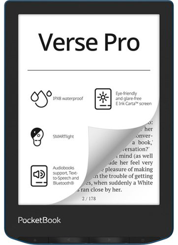 Электронная книга POCKET BOOK PB634-A-CIS azure синий купить,NaN