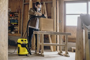 Пылесос Karcher WD 3 P S V-17/4/20 желтый, серебристый купить,NaN
