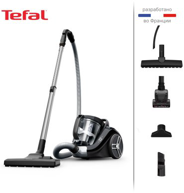 Пылесос Tefal Compact Power XXL TW4B75EA серый купить,99990