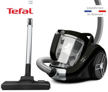 Пылесос Tefal Compact Power XXL TW4B75EA серый купить,99990