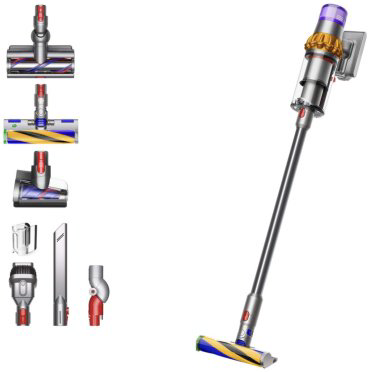 Пылесос Dyson V15 Detect Absolute серебристый купить,NaN