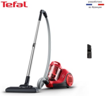 Пылесос Tefal Swift Power Cyclonic TW2913EA красный