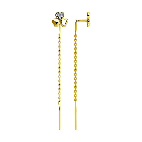 Серьги Diamant 53-123-00385-1 1,14гр. купить,NaN