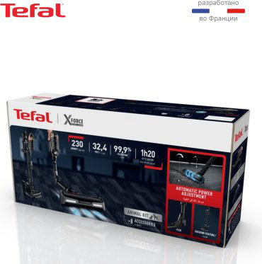 Пылесос Tefal X-Force Flex 15.60 TY99F1WO черный купить,219990