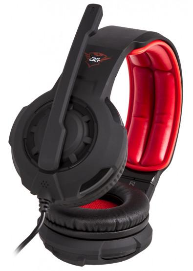 Наушники Trust GXT 310 черно-красные