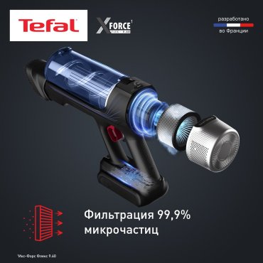 Пылесос Tefal X-Force Flex 9.60 Animal TY20C4WO синий - ForteMarket Пылесос Tefal X-Force Flex 9.60 Animal TY20C4WO синий купить,173881