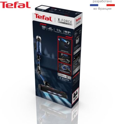 Пылесос Tefal X-Force Flex 9.60 Animal TY20C4WO синий - ForteMarket Пылесос Tefal X-Force Flex 9.60 Animal TY20C4WO синий купить,173881