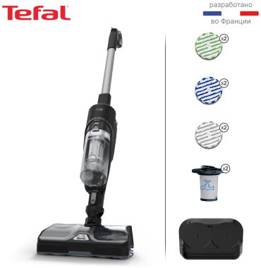 Пылесос Tefal X-Combo GF3039WO черный купить,NaN