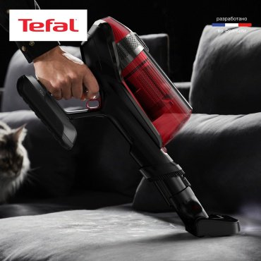 Пылесос Tefal X-Force Flex 12.60 Animal Auto TY98A9WO красный купить,159990