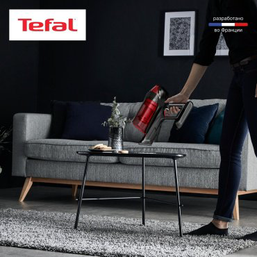 Пылесос Tefal X-Force Flex 12.60 Animal Auto TY98A9WO красный купить,159990