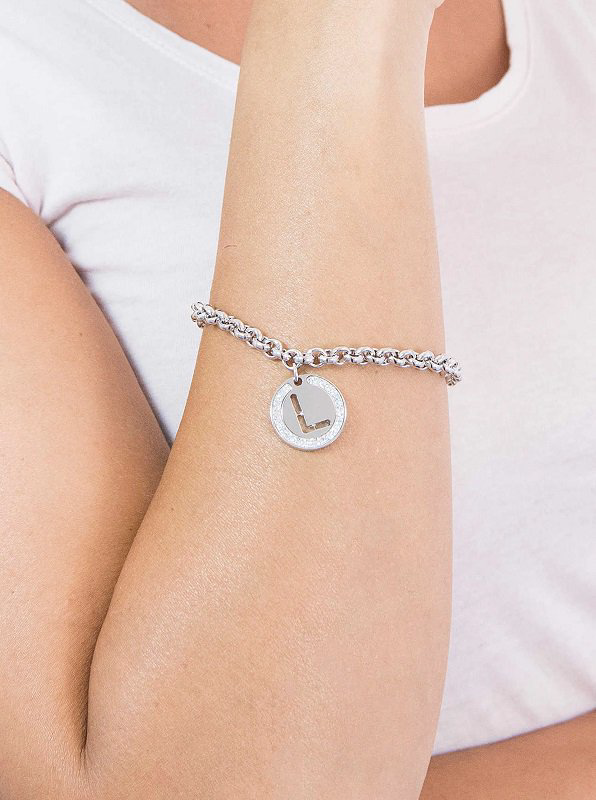 Браслет Bliss Love Letters 1589 18р 11,7гр. купить,NaN