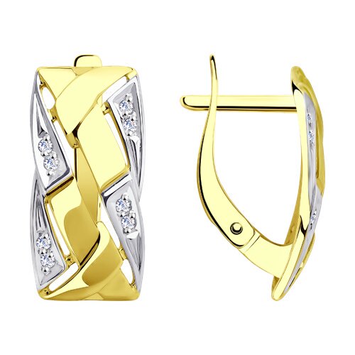 Серьги Diamant 53-120-00628-1 3,36гр. купить,NaN