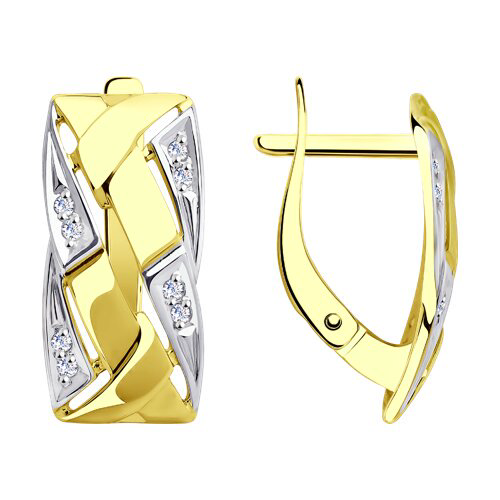 Серьги Diamant 53-120-00628-1 3,36гр. купить,NaN