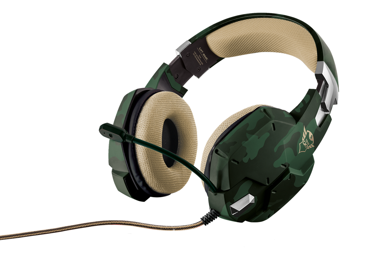 Наушники Trust GXT322C Jungle Camo камуфляж