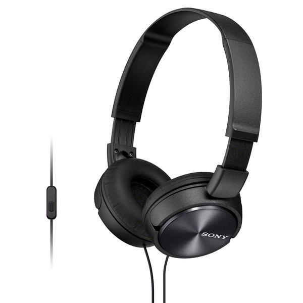 Наушники накладные Sony MDR-ZX310 AP черные купить,NaN