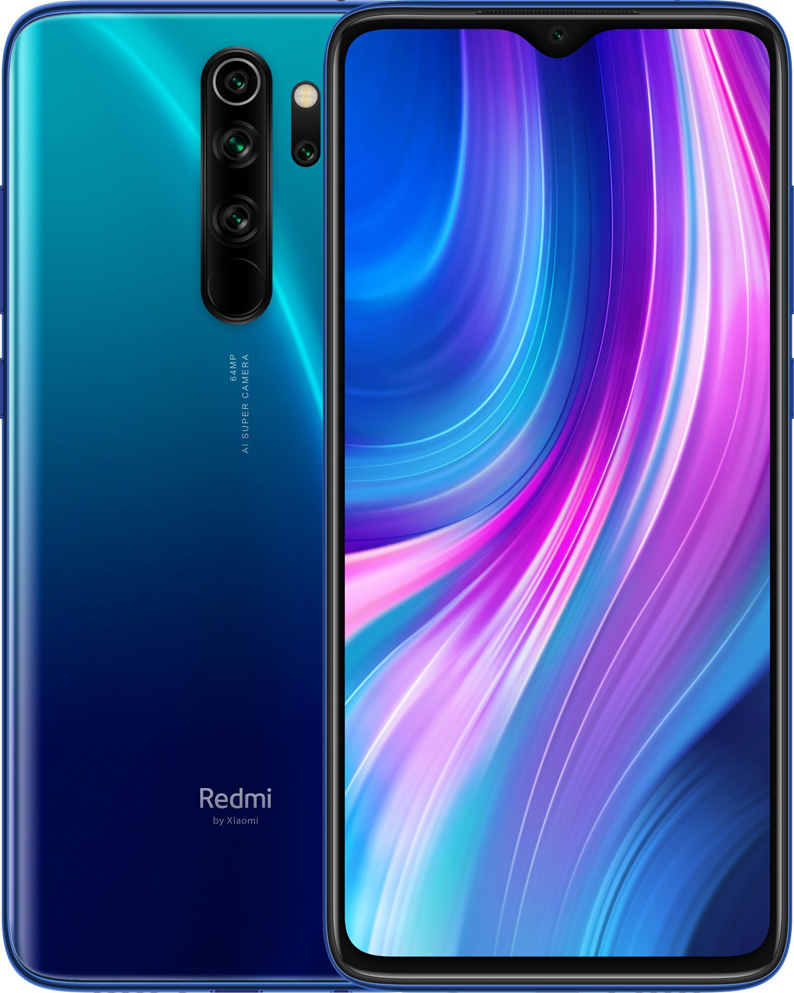Смартфон Xiaomi Redmi Note 8 Pro 64Gb Blue купить,NaN