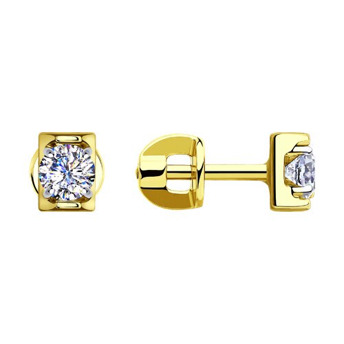 Серьги Diamant 53-122-00700-1 1,7гр. купить,NaN