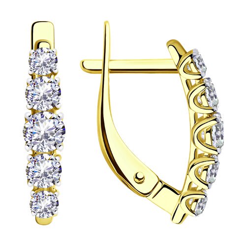 Серьги Diamant 53-120-00308-1 2,26гр. купить,NaN