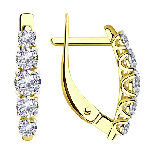 Серьги Diamant 53-120-00308-1 2,26гр. купить,NaN