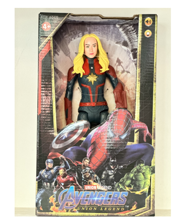 Фигурка Avengers Капитан Марвел 30 см 